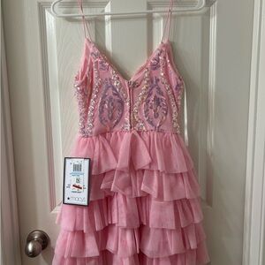 Macy's Party Pink Dress
